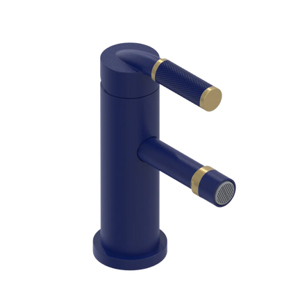 Rubinet Single Control Bidet Fitting (less drain) Midnight Blue