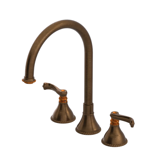 Rubinet Widespread Kitchen Set Oil Rubbed Bronze
