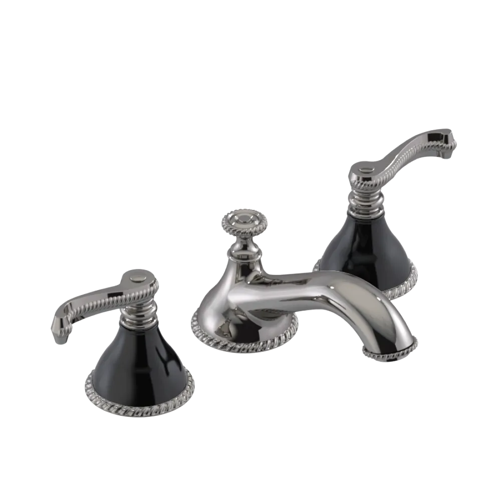 Rubinet Widespread Lav. Set. (less drain) Polished Nickel