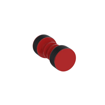 Rubinet Shower Door Knob (set) Red