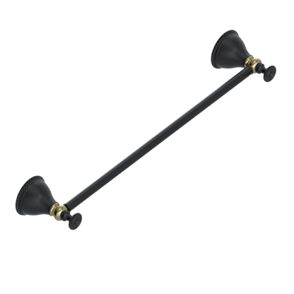 Rubinet Towel Bar 24" Matt Black