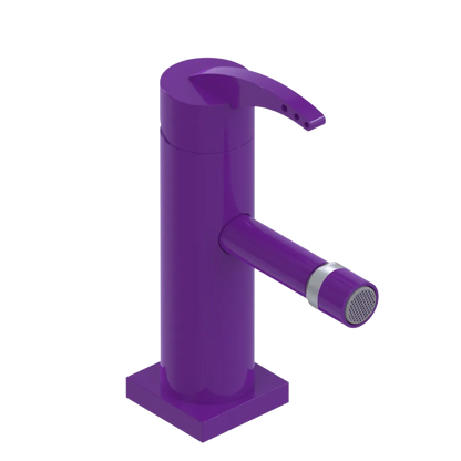 Rubinet Single Control Bidet Fitting (less drain) Purple Haze