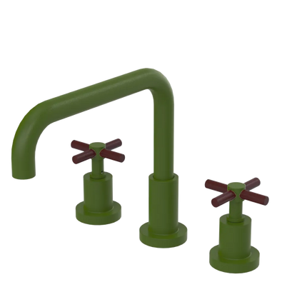Rubinet Widespread Kitchen Set Green Envy