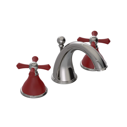 Rubinet Widespread Lav. Set. (less drain) Polished Nickel