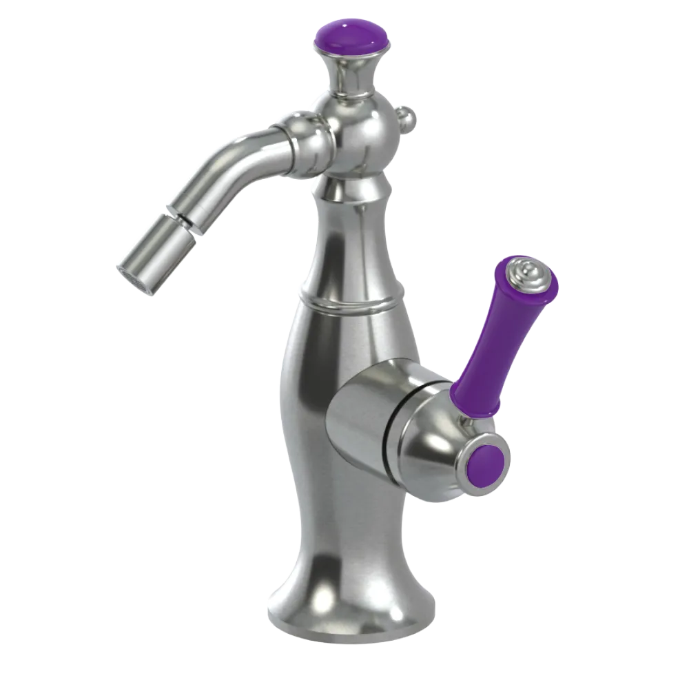 Rubinet Single Control Bidet Fitting (less drain) Satin Nickel