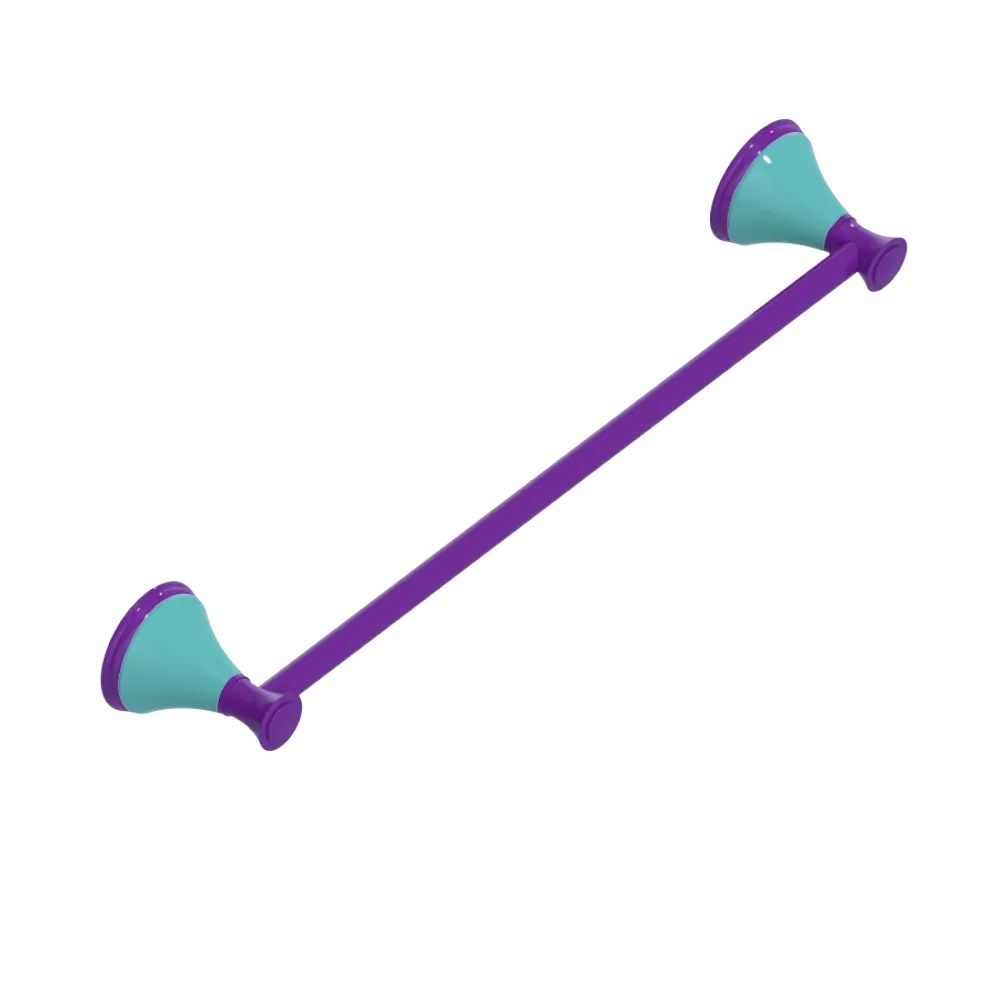 Rubinet Towel Bar 18" Purple Haze