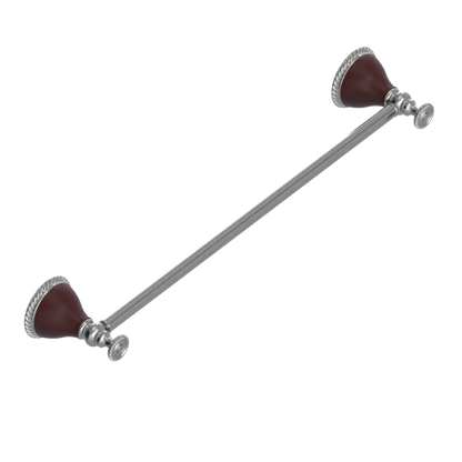 Rubinet Towel Bar 24" Satin Nickel