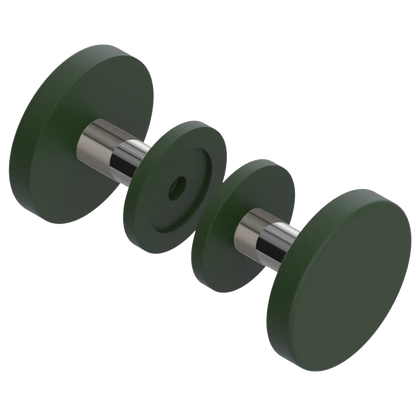 Rubinet Shower Door Knob (set) Green Envy