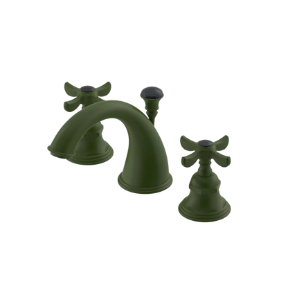 Rubinet Widespread Lav. Set. (less drain) Green Envy