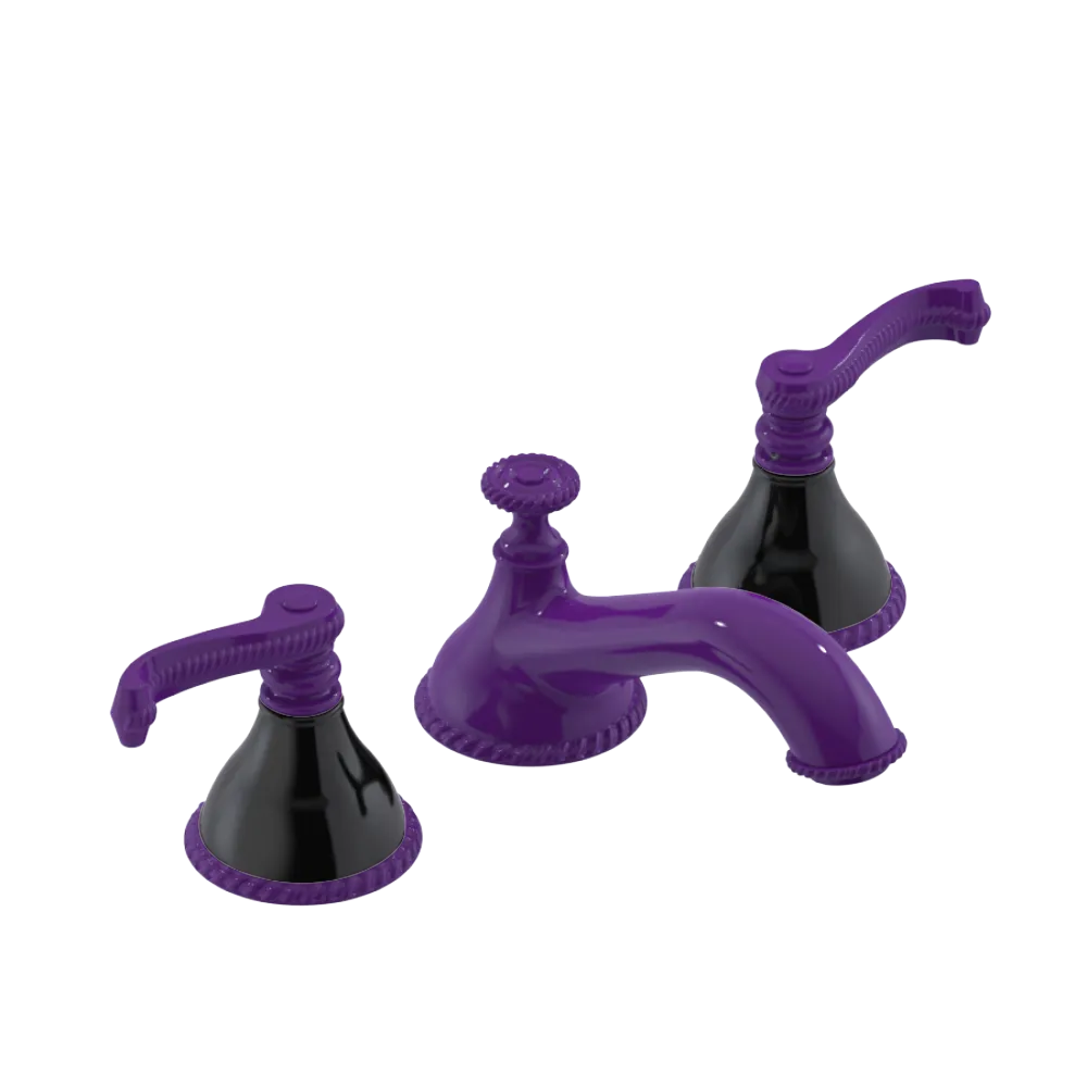 Rubinet Widespread Lav. Set. (less drain) Purple Haze