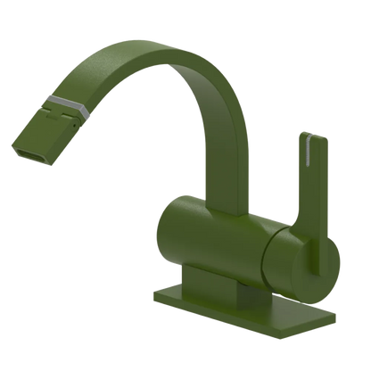 Rubinet Single Control Bidet Fitting (less drain) Green Envy