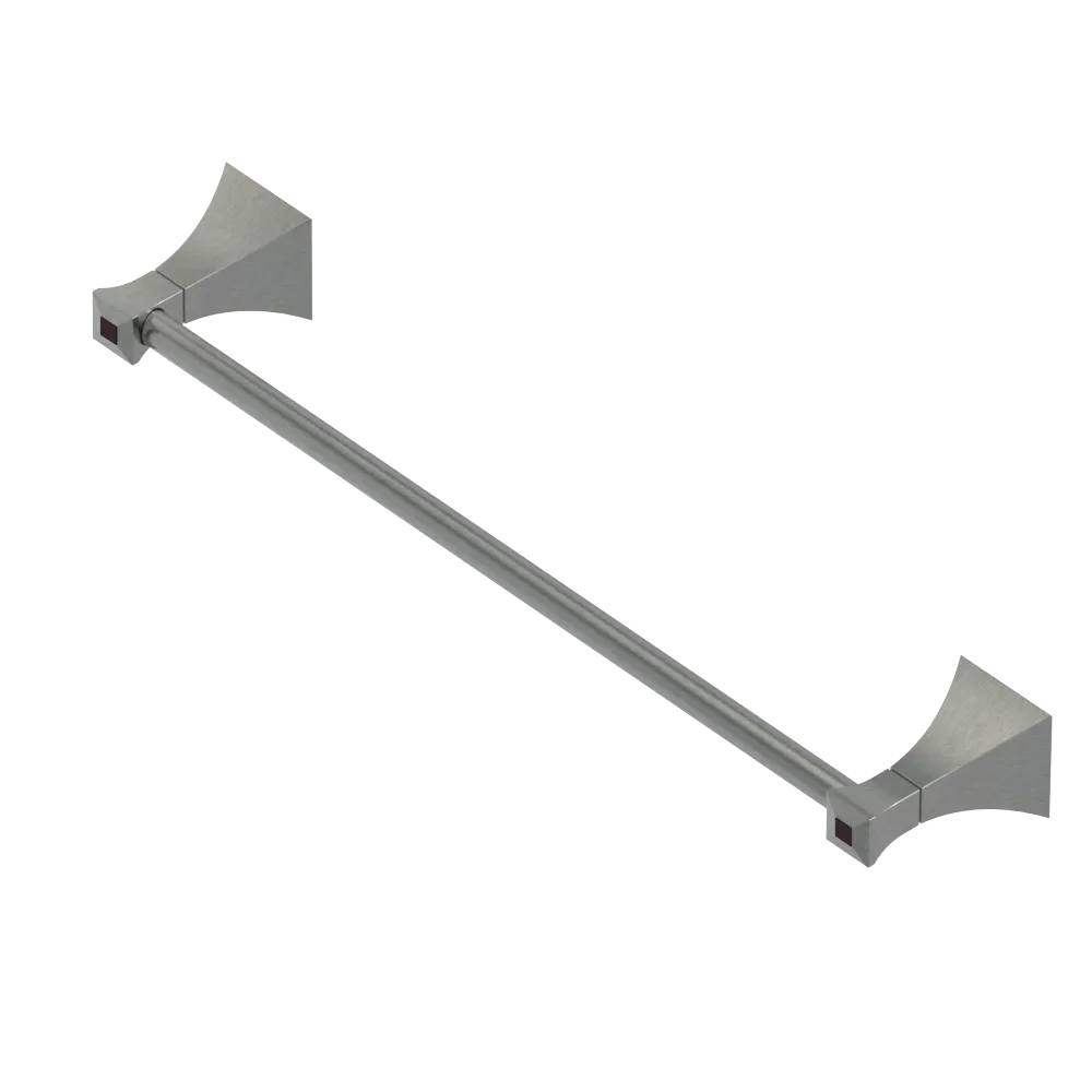 Rubinet Towel Bar 24" Satin Nickel