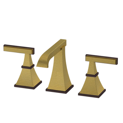 Rubinet Widespread Lav. Set. (less drain) Antique Brass Matt