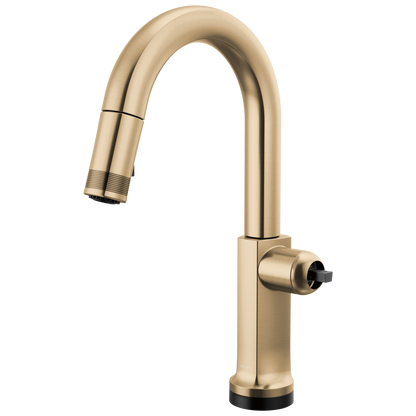 Brizo Smarttouch Pull Down Prep Faucet With Arc Spout Less Handle
