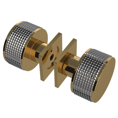 Rubinet Shower Door Knob (set) Gold
