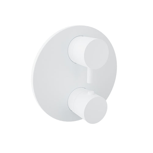 Baril Complete thermostatic pressure balanced shower valve with 3-way diverter