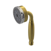 Rubinet 3 Function Hand Held Shower Only Antique Brass Matt