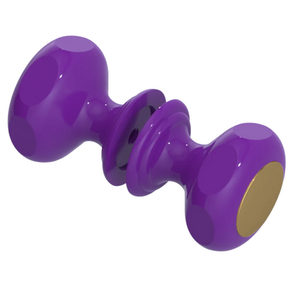 Rubinet Shower Door Knob (set) Purple Haze