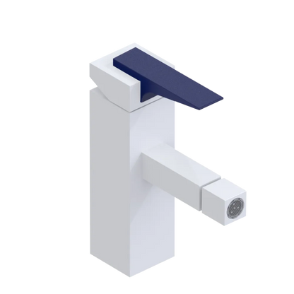 Rubinet Single Control Bidet Fitting (less drain) White