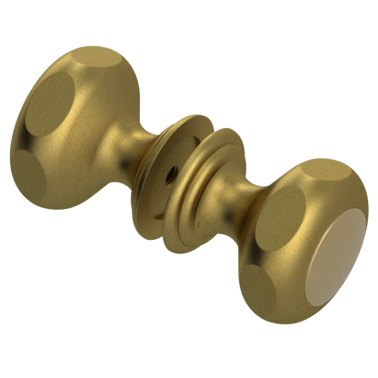 Rubinet Shower Door Knob (set) Antique Brass Matt