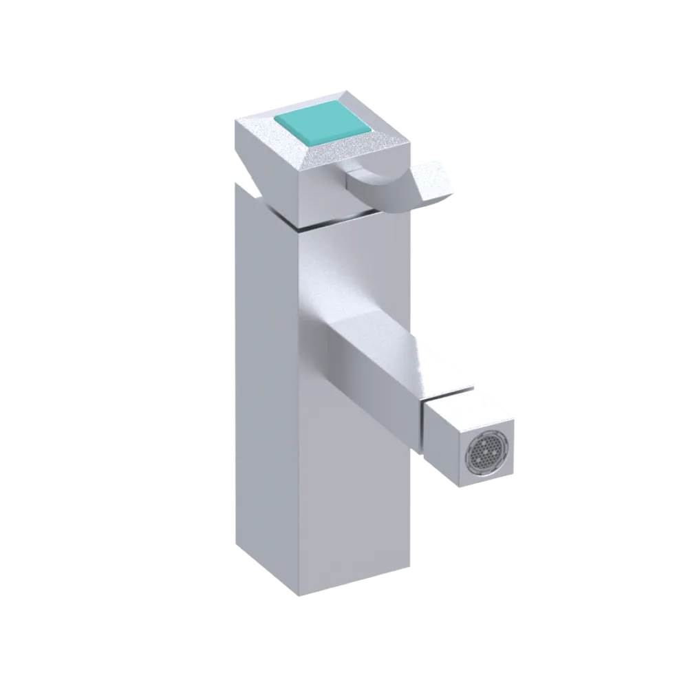 Rubinet Single Control Bidet Fitting (less drain) Satin Chrome