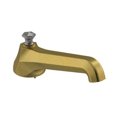 Rubinet Tub Filler Spout Deck Mount Antique Brass Matt
