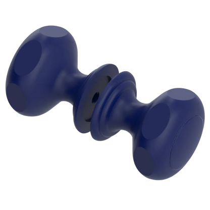Rubinet Shower Door Knob (set) Midnight Blue
