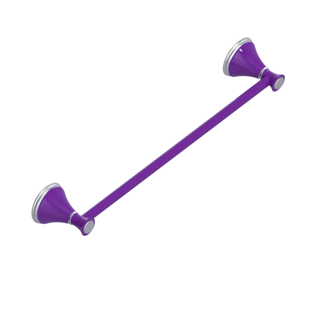 Rubinet Towel Bar 18" Purple Haze