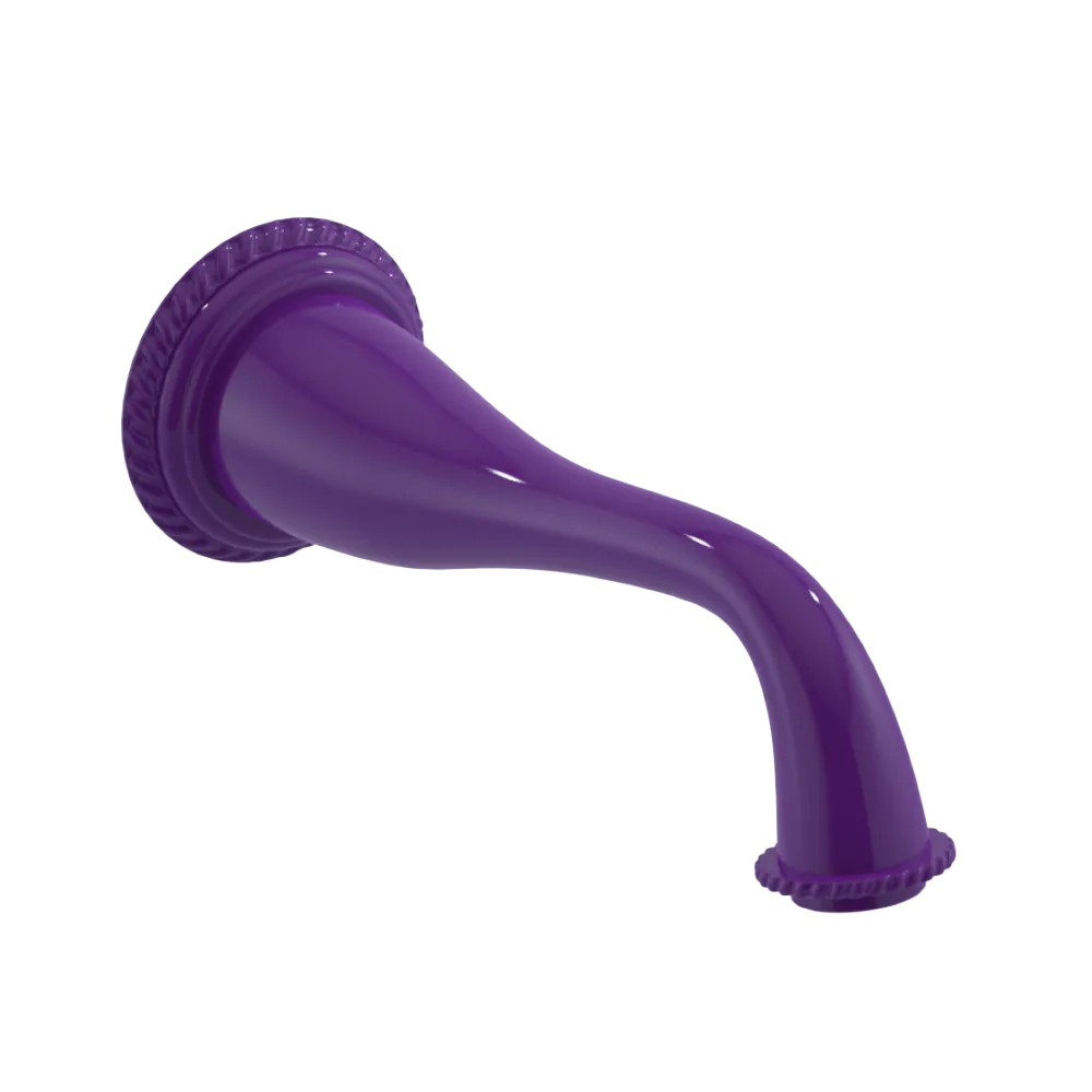 Rubinet Tub Filler Spout Wall Mount Purple Haze