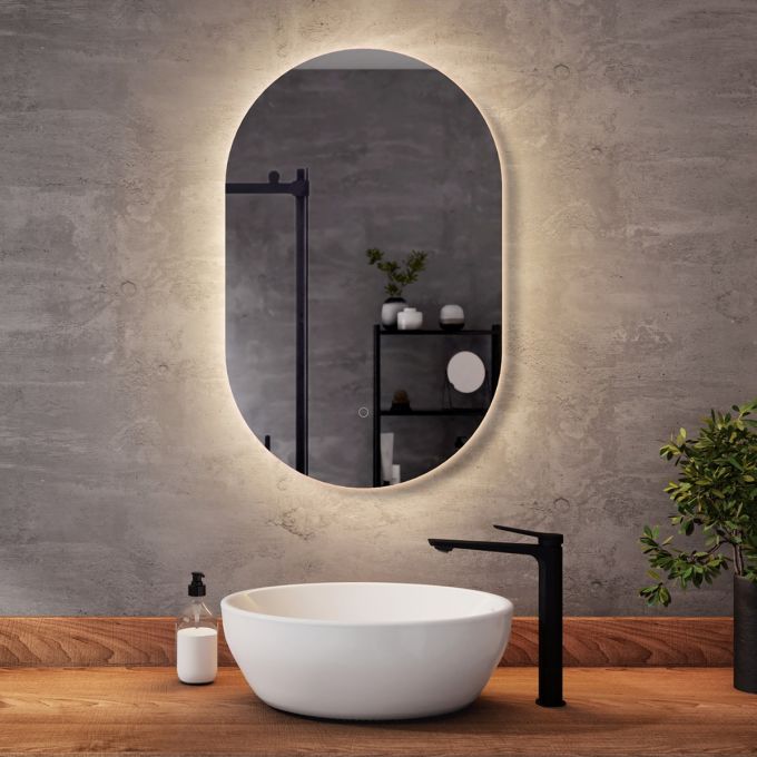 KALIA ECLIPSELED-illuminated bathroom mirror - 20" x 32"