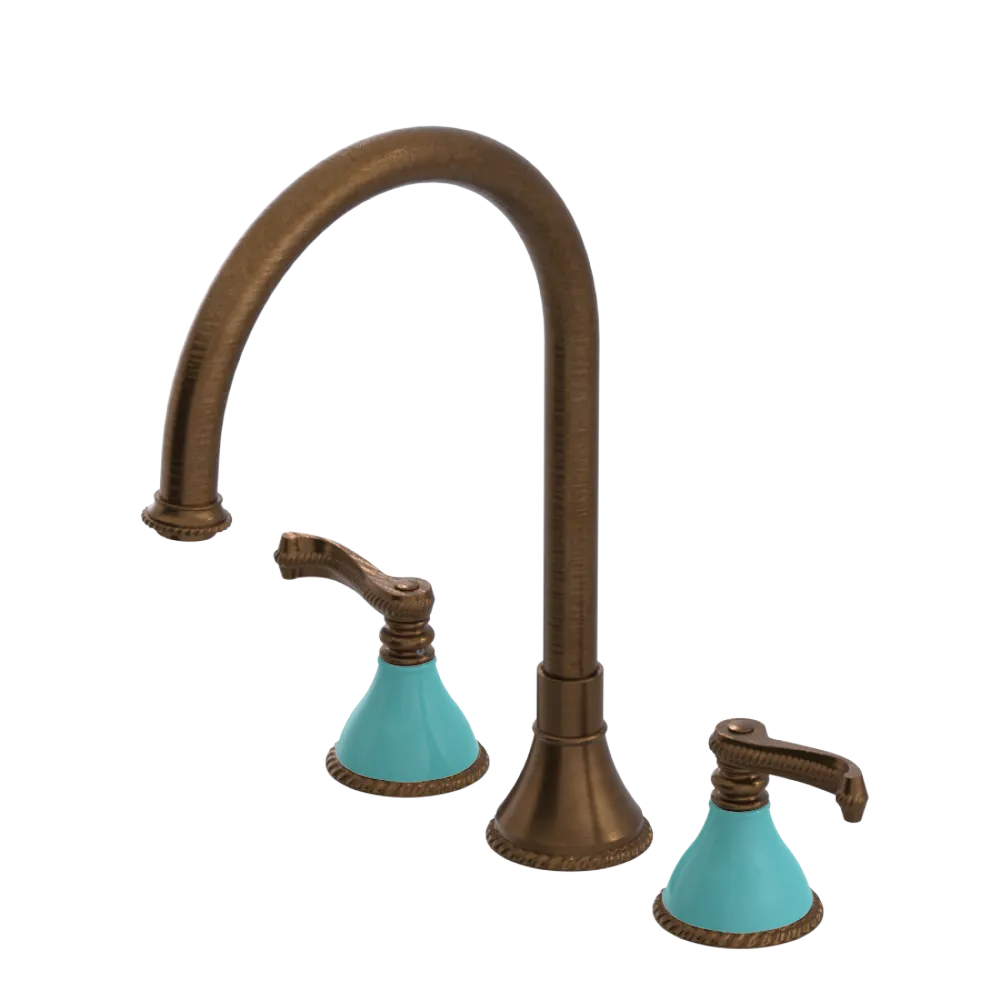 Rubinet Widespread Kitchen Set Oil Rubbed Bronze