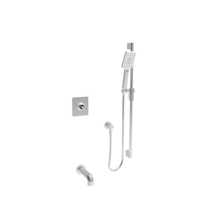 Baril Complete pressure balanced shower kit without handle