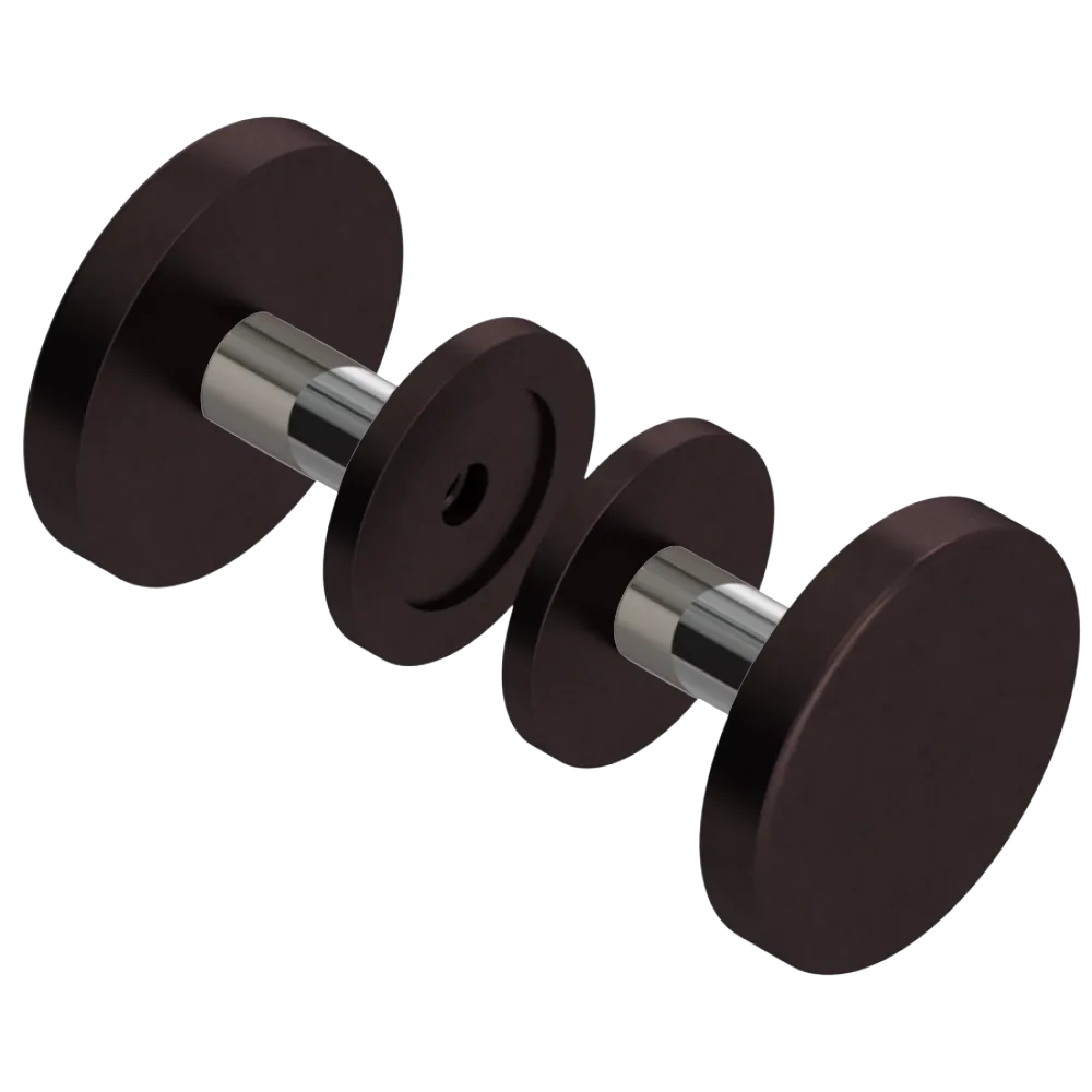 Rubinet Shower Door Knob (set) Oil Rubbed Bronze