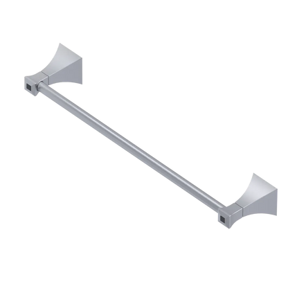 Rubinet Towel Bar 18" Satin Chrome