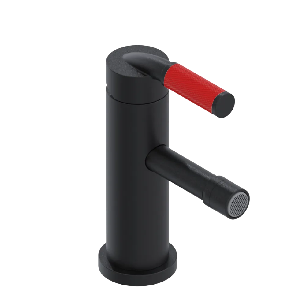 Rubinet Single Control Bidet Fitting (less drain) Matt Black