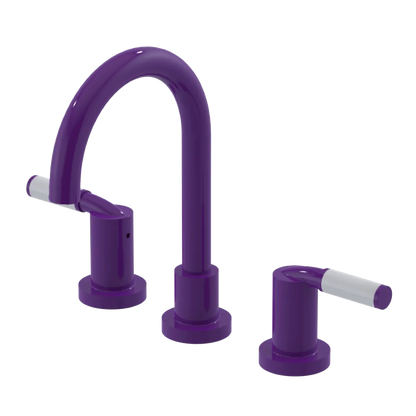 Rubinet Widespread Lav set (less drain) Purple Haze