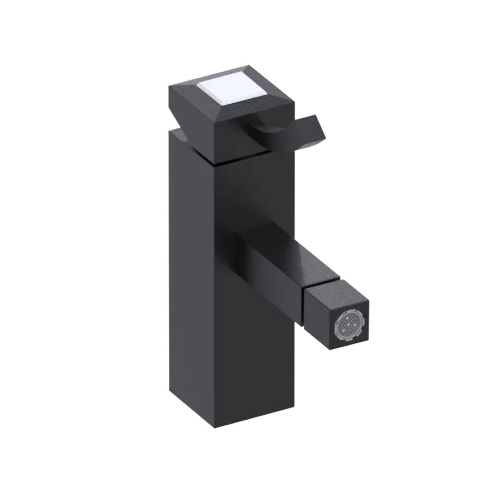 Rubinet Single Control Bidet Fitting (less drain) Matt Black