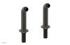 Pair of 5" Deck Risers Only  (Does NOT Include Tub Filler or Hand Shower) 3-307