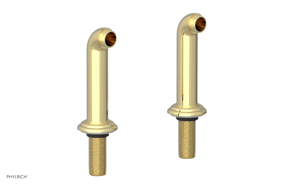 Pair of 5" Deck Risers Only  (Does NOT Include Tub Filler or Hand Shower) 3-307