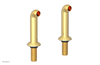 Pair of 5" Deck Risers Only  (Does NOT Include Tub Filler or Hand Shower) 3-307