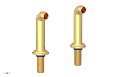 Pair of 5" Deck Risers Only  (Does NOT Include Tub Filler or Hand Shower) 3-307