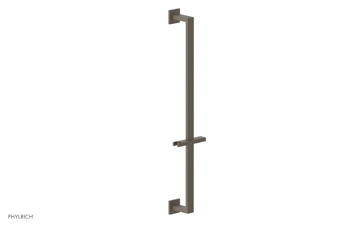 27" Flat Adjustable Slide Bar with Hand Shower Hook 3-502