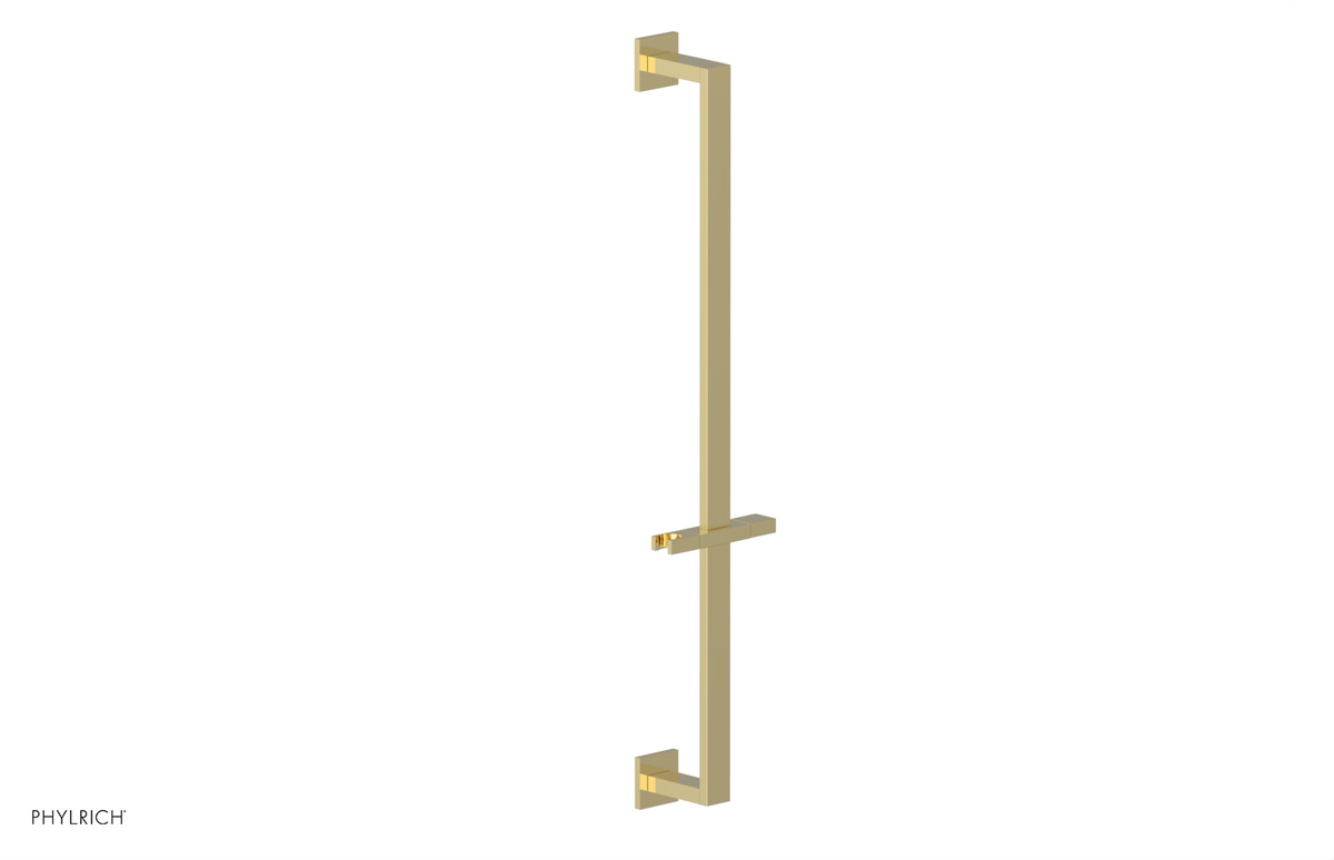 27" Flat Adjustable Slide Bar with Hand Shower Hook 3-502
