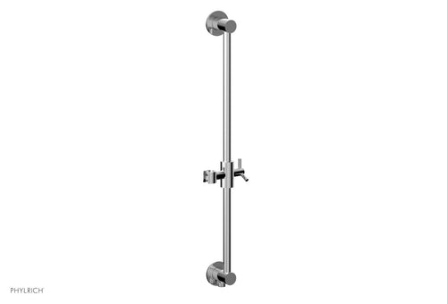 Phylrich 24" Integrated Slide Bar with built in Hose Outlet 3-559