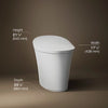 Kohler Veil® One-piece compact elongated smart toilet, dual-flush - Golzar Home
