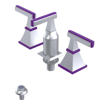 Rubinet Bidet Fitting with Spray, Diverter, and Vacum Breaker (Less Drain) Satin Chrome