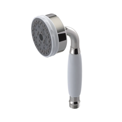 Rubinet 3 Function Hand Held Shower Only Polished Nickel