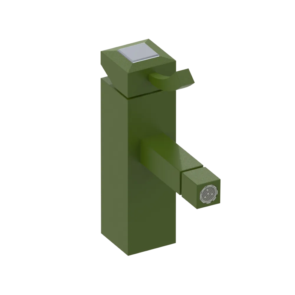 Rubinet Single Control Bidet Fitting (less drain) Green Envy