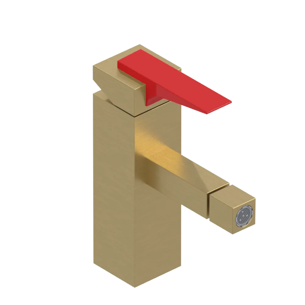 Rubinet Single Control Bidet Fitting (less drain) Satin Brass