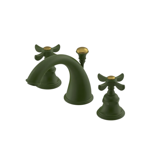 Rubinet Widespread Lav. Set. (less drain) Green Envy